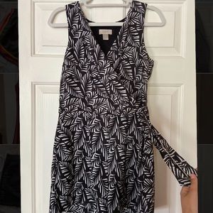 Black and white romper